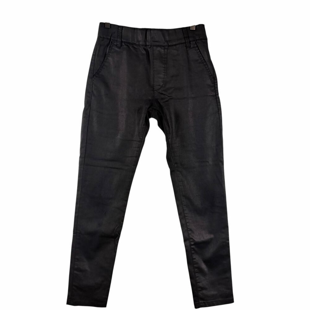Flog Black Dafna Pull On Skinny Pants Stretch Mid Rise Cotton Womens Size 25 - Picture 2 of 10